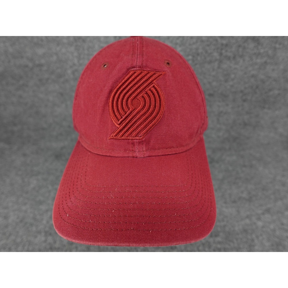 New Era Portland Trail‎ Blazers Hat Mens OSFM Red NBA 9TWENTY Adjustable Cap